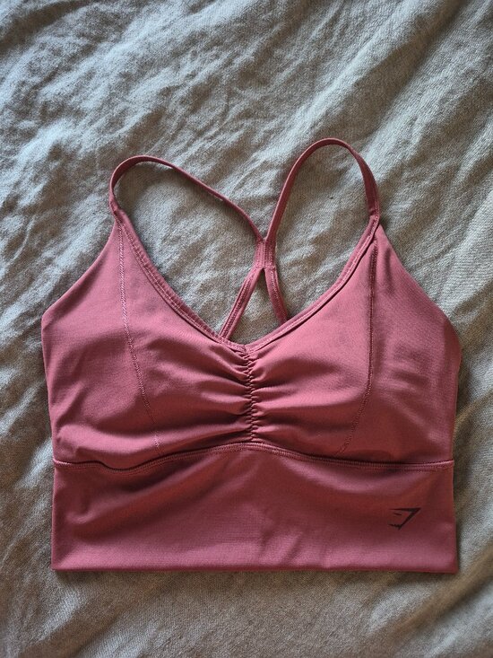 Gymshark Other - Gymshark Women's Brown Elevate Longline Sport Bra Size S